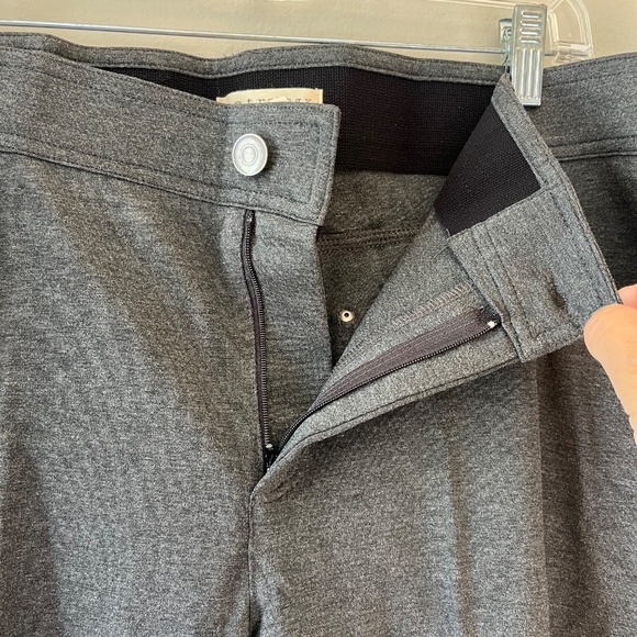 Retrology Plus Sz 18W High Rise Stretch Pull On Gray Pants Classic Fit Pockets - Picture 4 of 9